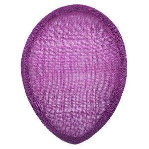 9957 Teardrop Sinamay Hat Fascinator Base Millinery Making Craft B057